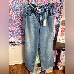 Good American Good Waist Slim Palazzo- Size 16